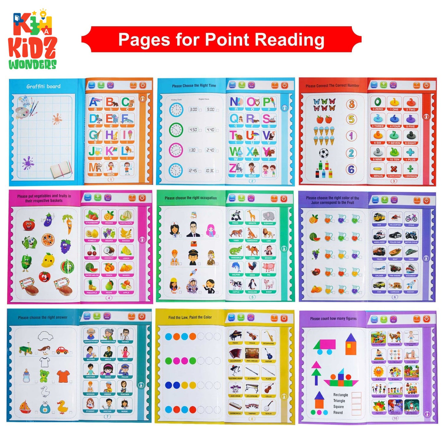 Kids educational e book for early education